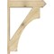 Ekena Millwork Westlake Arts & Crafts Rough Sawn Outlooker, Douglas Fir, 8"W x 34"D x 46"H OUT08X34X46WTL03RDF - alternate 3